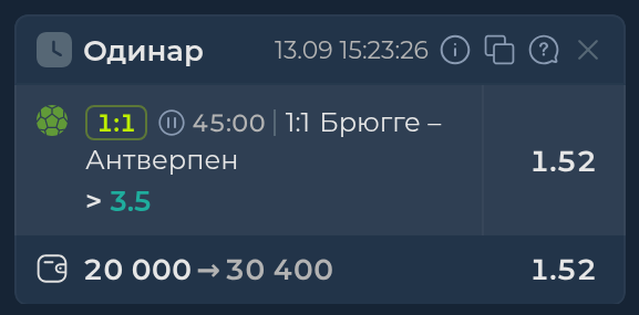 Изображение к прогнозу Брюгге - Антверпен