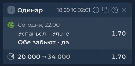 Изображение к прогнозу Эспаньол - Эльче