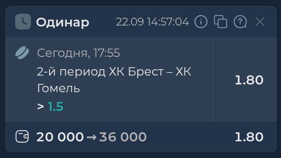 Изображение к прогнозу ХК Брест - ХК Гомель