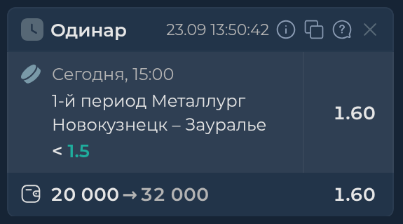 Изображение к прогнозу Металлург Новокузнецк - Зауралье