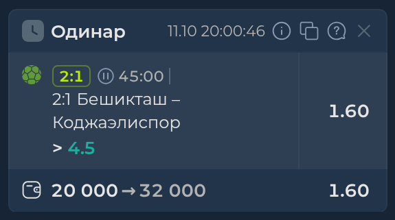 Изображение к прогнозу Бешикташ - Коджаэлиспор