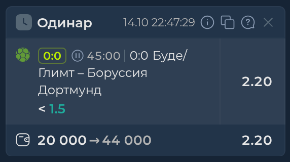 Изображение к прогнозу Буде/Глимт - Боруссия Дортмунд